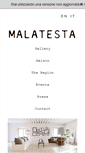 Mobile Screenshot of malatesta-maison.com